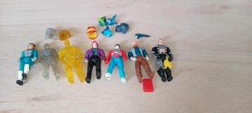 MASK. Lotje diverse actiefiguren met helmpje. Kenner beschikbaar voor biedingen