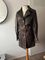 Cotton Club Leren Jas Maat 36, Kleding | Dames, Jassen | Zomer, Ophalen of Verzenden, Gedragen, Maat 36 (S), Zwart