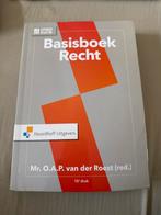 Basisboek Recht - 15e druk, Ophalen of Verzenden, Gamma, Zo goed als nieuw, HBO