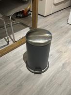 Ikea Mjosa Prullenbak 12L, Ophalen, Gebruikt, Met pedaal, Metaal
