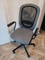 IKEA bureaustoel Flintan met armleuningen, Huis en Inrichting, Bureaustoelen, Ophalen, Zo goed als nieuw, Zwart