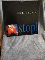 Sam Brown - Stop! Vinyl maxi  Single hoes, Ophalen of Verzenden, Gebruikt, 12 inch