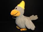 STUDIO 100 VOGEL KIWI UIT BUMBA VELOURS GRIJS MET EIGELE SNA, Kinderen en Baby's, Speelgoed | Knuffels en Pluche, Ophalen of Verzenden