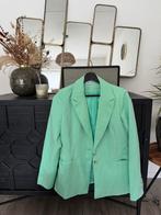 Mooie mintgroene blazer. Loavies maat S, Ophalen of Verzenden, Zo goed als nieuw, Maat 36 (S), Groen