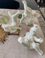 Set van 3 hele mooie speelse porseleinen engeltjes vintage, Antiek en Kunst, Antiek | Porselein, Ophalen of Verzenden