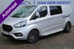 Ford Transit Custom 300 2.0-170pk TDCI L2H1 Limited dubb. ca, 1905 kg, Origineel Nederlands, Te koop, Zilver of Grijs