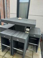 Sediamo Tuinset met 8 krukken, Ophalen, Gebruikt, Eettafel, Meer dan 8 zitplaatsen