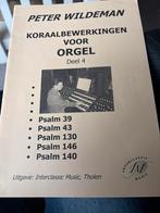 Koraalbewerkingen voor Orgel - Peter Wildeman, Muziek en Instrumenten, Bladmuziek, Orgel, Klassiek, Ophalen of Verzenden, Zo goed als nieuw