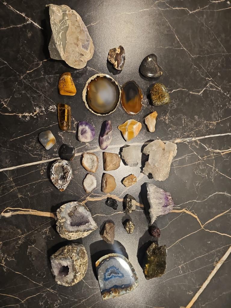 Verzameling mineralen, Ophalen, Mineraal