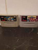 SNES Games: Smurfen 2 & Super Pinball - Origineel!, Spelcomputers en Games, Games | Nintendo Super NES, Gebruikt, 1 speler, Ophalen of Verzenden