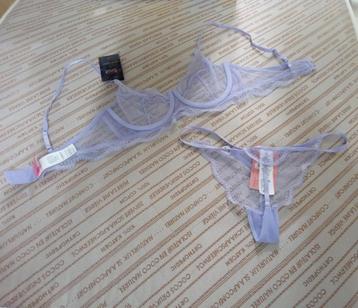 Nieuw sexy lingerie setje isabelle hunkemöller string en BH  beschikbaar voor biedingen