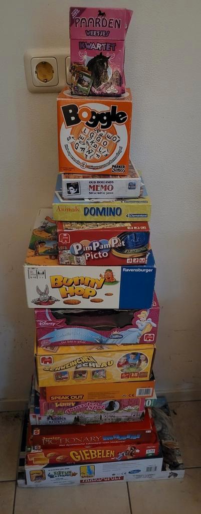 Allerlei gezelschapsspellen, Hobby en Vrije tijd, Gezelschapsspellen | Overige, Gebruikt, Ophalen
