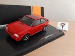 Ford Escort XR3i MK4 1990 in rood van IXO 1:43, Hobby en Vrije tijd, Nieuw, Overige merken, Ophalen of Verzenden, Auto