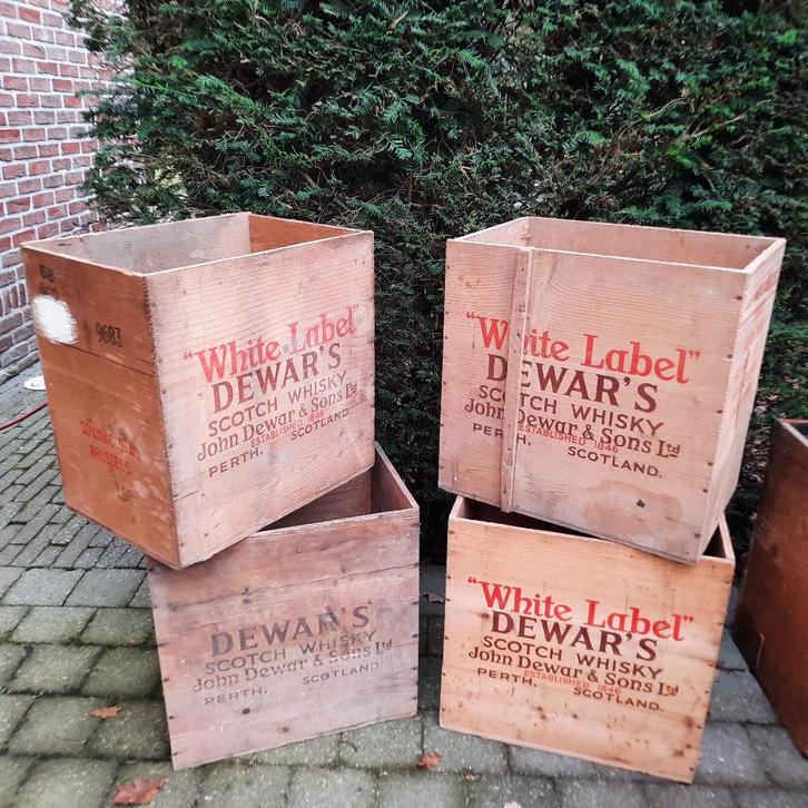 authentieke whisky kisten, Verzamelen, Merken en Reclamevoorwerpen, Gebruikt, Verpakking, Ophalen