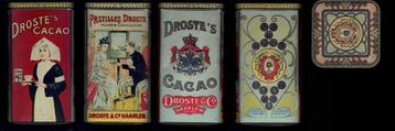 Vintage blik Droste’s cacao beschikbaar voor biedingen