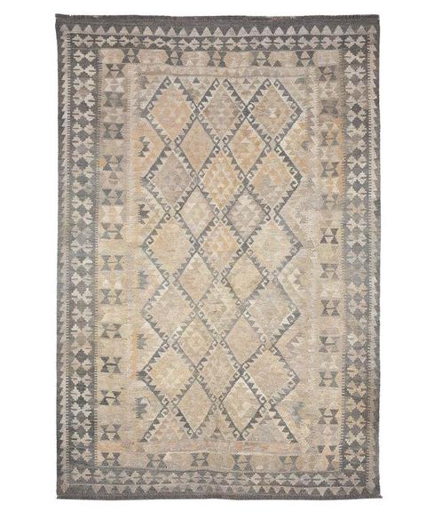 240x170 cm Handgeweven Natural Kelim Wol Tapijt kelims, Huis en Inrichting, Stoffering | Tapijten en Kleden, Nieuw, 200 cm of meer