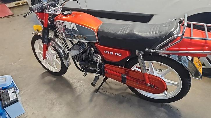 Zundapp 529-05 GTS-50 - Klassieker!, Fietsen en Brommers, Brommers | Zundapp, Zo goed als nieuw, GTS50, Maximaal 45 km/u, Ophalen of Verzenden