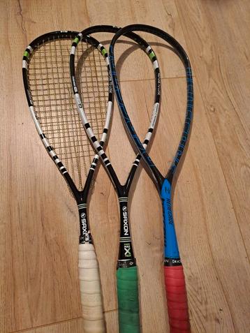 Squashrackets diverse merken 5 beschikbaar voor biedingen