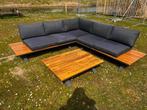 Loungeset met tafel, Tuin en Terras, Tuinsets en Loungesets, Ophalen, Zo goed als nieuw, Aluminium