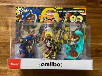 Splatoon Amiibo 3 pack Zgan (Octoling, Inkling & Smallfry) beschikbaar voor biedingen