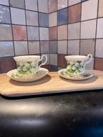 Royal Albert,Trillium dames-heren kop en schotel,Bone China, Antiek en Kunst, Ophalen of Verzenden