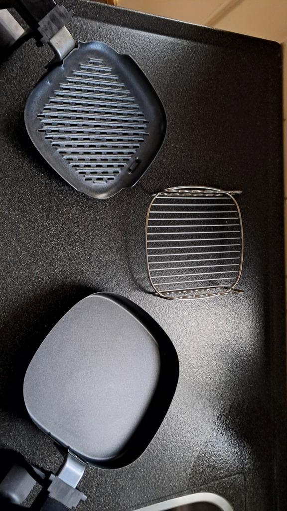 Airfryer XL Accessoires Nieuw - Grill, Rooster, Bakplaat, Witgoed en Apparatuur, Fornuizen, Gebruikt, Vrijstaand, Elektrisch, 4 kookzones