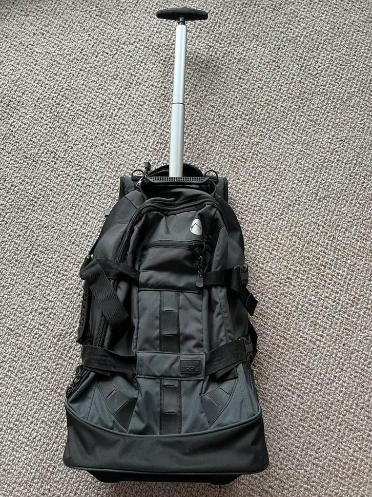 Grote (Tracking) Rugzak op stevige wielen en trekstang, Sieraden, Tassen en Uiterlijk, Tassen | Rugtassen, Zo goed als nieuw, Overige merken