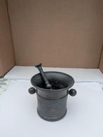 Tinnen vijzel 6 cm hoog, Antiek en Kunst, Ophalen of Verzenden