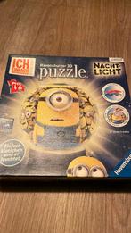 Leuke 3D lichtgevende minion puzzel, Ophalen of Verzenden, Meer dan 50 stukjes, Zo goed als nieuw