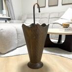 Vintage messing paraplu houder, Huis en Inrichting, Woonaccessoires | Paraplubakken, Ophalen of Verzenden, Gebruikt, Metaal