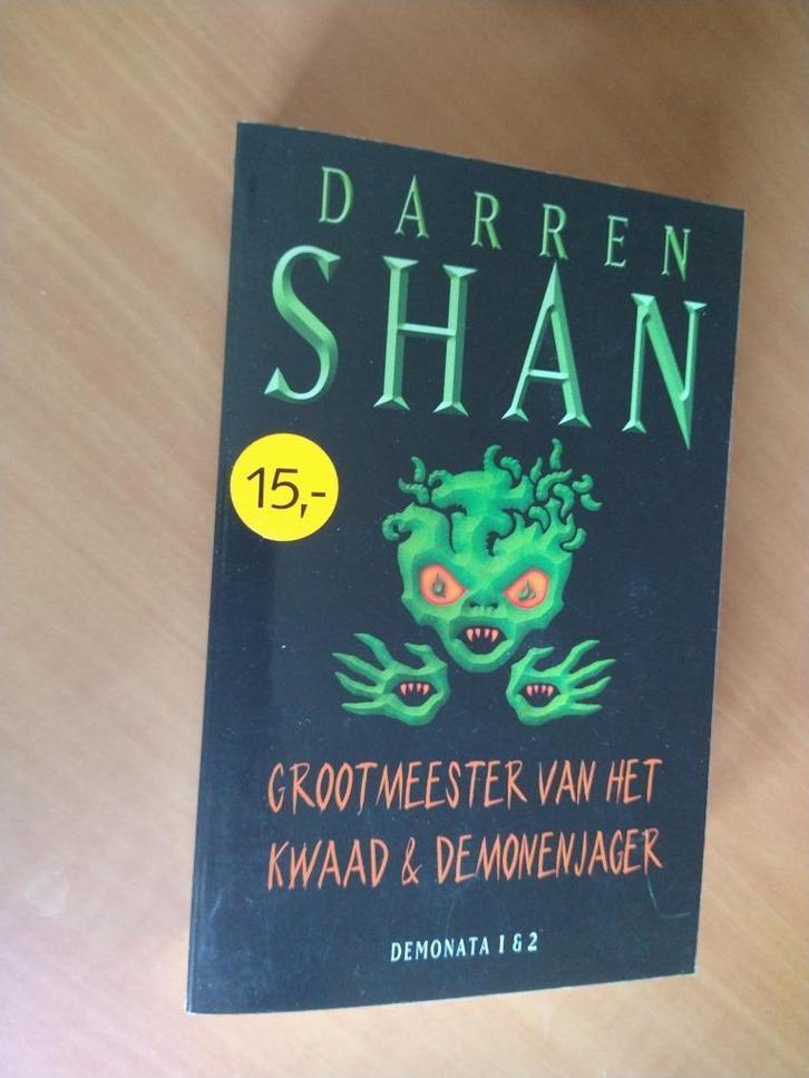 Shan, Darren. Grootmeesters van het kwaad en demonenjager, Boeken, Fantasy, Gelezen, Ophalen of Verzenden