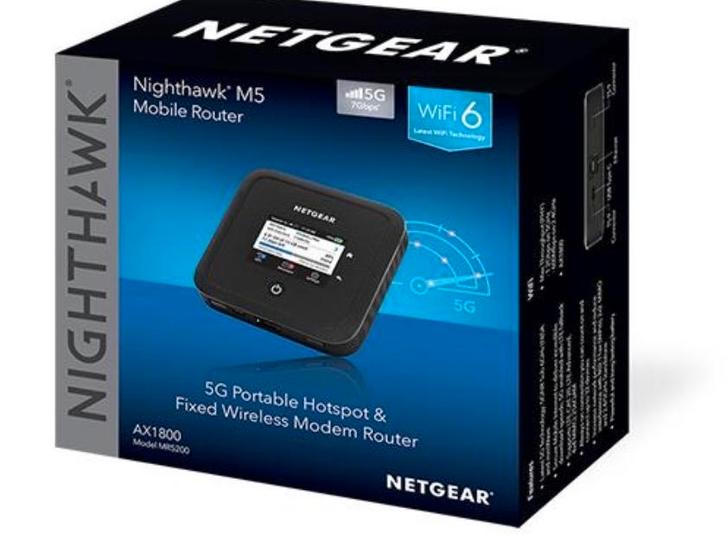 Netgear Nighthawk M5 5G WiFi 6 Mobiele Router | Nieuw, Computers en Software, Routers en Modems, Nieuw, Router, Ophalen of Verzenden