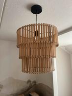 Hanglamp riet, hanglamp bamboe Kwantum, Huis en Inrichting, Ophalen, Zo goed als nieuw, Hout, Minder dan 50 cm
