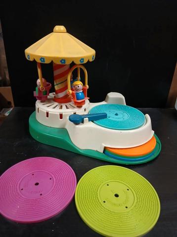 Vintage Fisher-Price Speeldoos Draaimolen beschikbaar voor biedingen