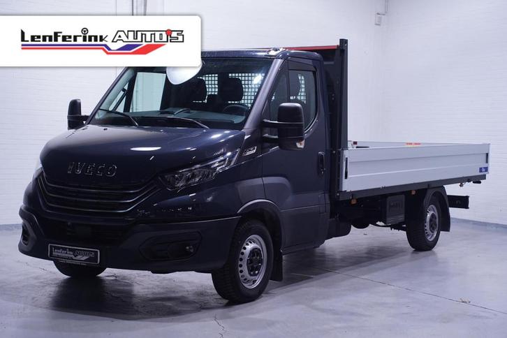 Iveco Daily 35S18 180 pk Aut. Pick Up / Open Laadbak Airpro, Auto's, Bestelauto's, Bedrijf, Te koop, ABS, Adaptive Cruise Control