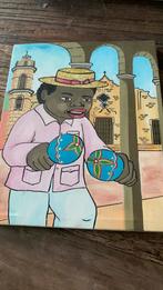 Schilderijtje uit Cuba, Ophalen