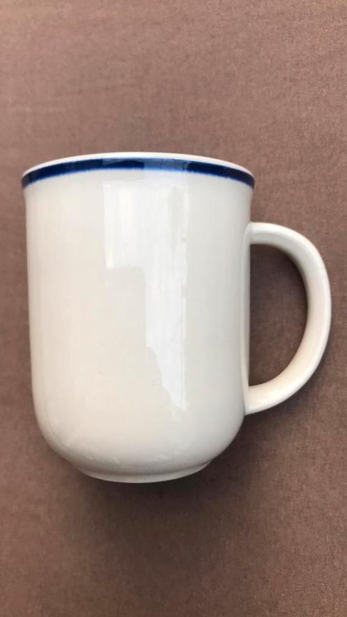 4 -Delige set blauw-witte mokken - NIEUW!, Huis en Inrichting, Keuken | Servies, Nieuw, Kop(pen) en/of Schotel(s), Overige stijlen