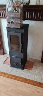 Hout/briketten kachel, Huis en Inrichting, Kachels, Ophalen, Hout, Houtkachel