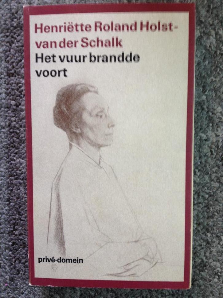 Het vuur brandde voort (Biografie); Henriette Roland-Holst, Boeken, Biografieën, Zo goed als nieuw, Kunst en Cultuur, Ophalen of Verzenden