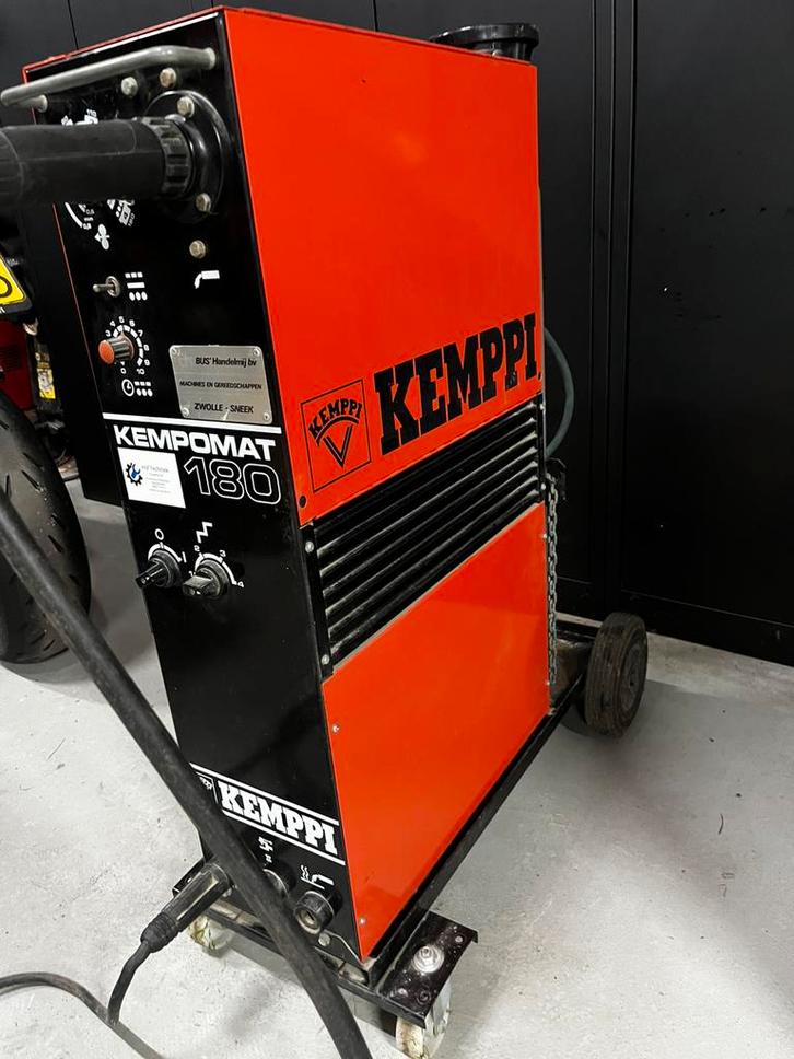 Kemppi kempomat  mig co2 lasapparaat, Doe-het-zelf en Verbouw, Gereedschap | Lasapparaten, Zo goed als nieuw, Co2, 150 tot 250 ampère