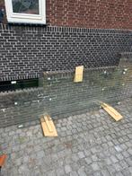 Ruit 225x82 voor vaste ruit overkapping bijv., 80 tot 120 cm, Zo goed als nieuw, Glasplaat, Veiligheidsglas