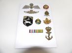Korps mariniers Lot 9x Brevet, Batton ,Koper-Anker, Pins, Verzamelen, Militaria | Algemeen, Verzenden, Nvt, Marine, Nederland