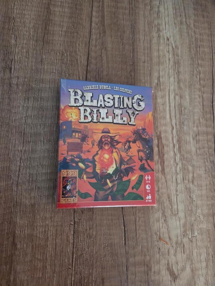 Blasing Billy (Nieuw in verpakking), Hobby en Vrije tijd, Gezelschapsspellen | Kaartspellen, Nieuw, Drie of vier spelers, Ophalen of Verzenden