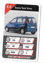 Kwartetkaart Toyota Yaris Verso, Ophalen of Verzenden, Zo goed als nieuw, Auto's