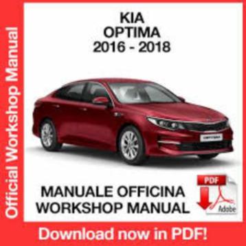 KIA | SERVICE REPAIR WORKSHOP MANUALS | DOWNLOAD PDF beschikbaar voor biedingen
