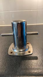 Boldertje 10,50 cm hoog. rvs met voetplaat, Watersport en Boten, Ophalen of Verzenden, Gebruikt, Overige typen