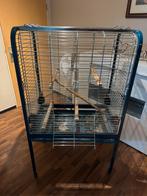 papegaaienkooi, Dieren en Toebehoren, Vogels | Hokken en Kooien, Ophalen of Verzenden, Zo goed als nieuw, Metaal, Vogelkooi