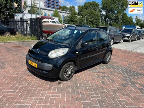 Citroen C1 1.0-12V Ambiance Airco! 5-DRS! Zwart!, Auto's, Citroën, Bedrijf, Te koop, C1, ABS, Airbags, Airconditioning, Centrale vergrendeling