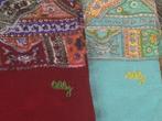Oilily 2 fantastisch mooie orginele sjaaltjes, Kleding | Dames, Mutsen, Sjaals en Handschoenen, Ophalen, Zo goed als nieuw, Maat 38/40 (M)
