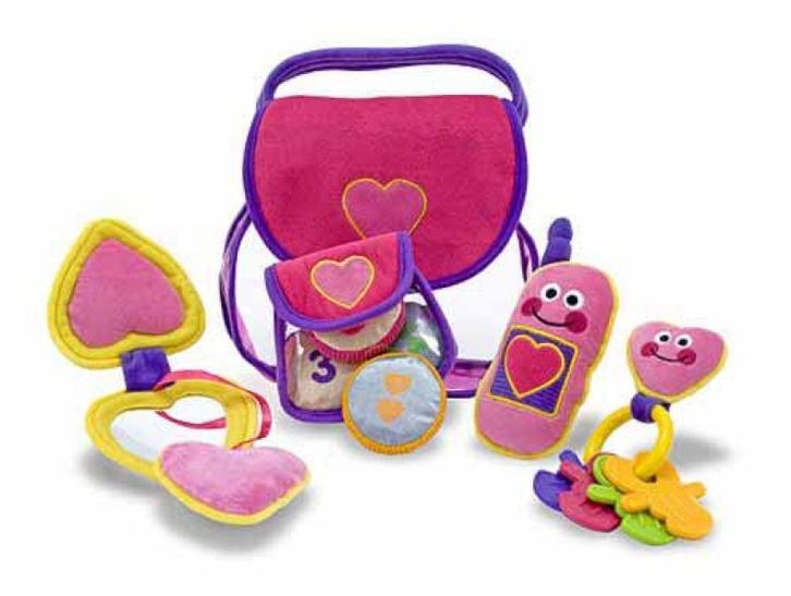 Baby tas met zacht speelgoed, Kinderen en Baby's, Speelgoed | Babyspeelgoed, Nieuw, Overige typen, Ophalen of Verzenden
